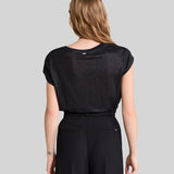 Top irisé - Noir - IKKS WOMEN