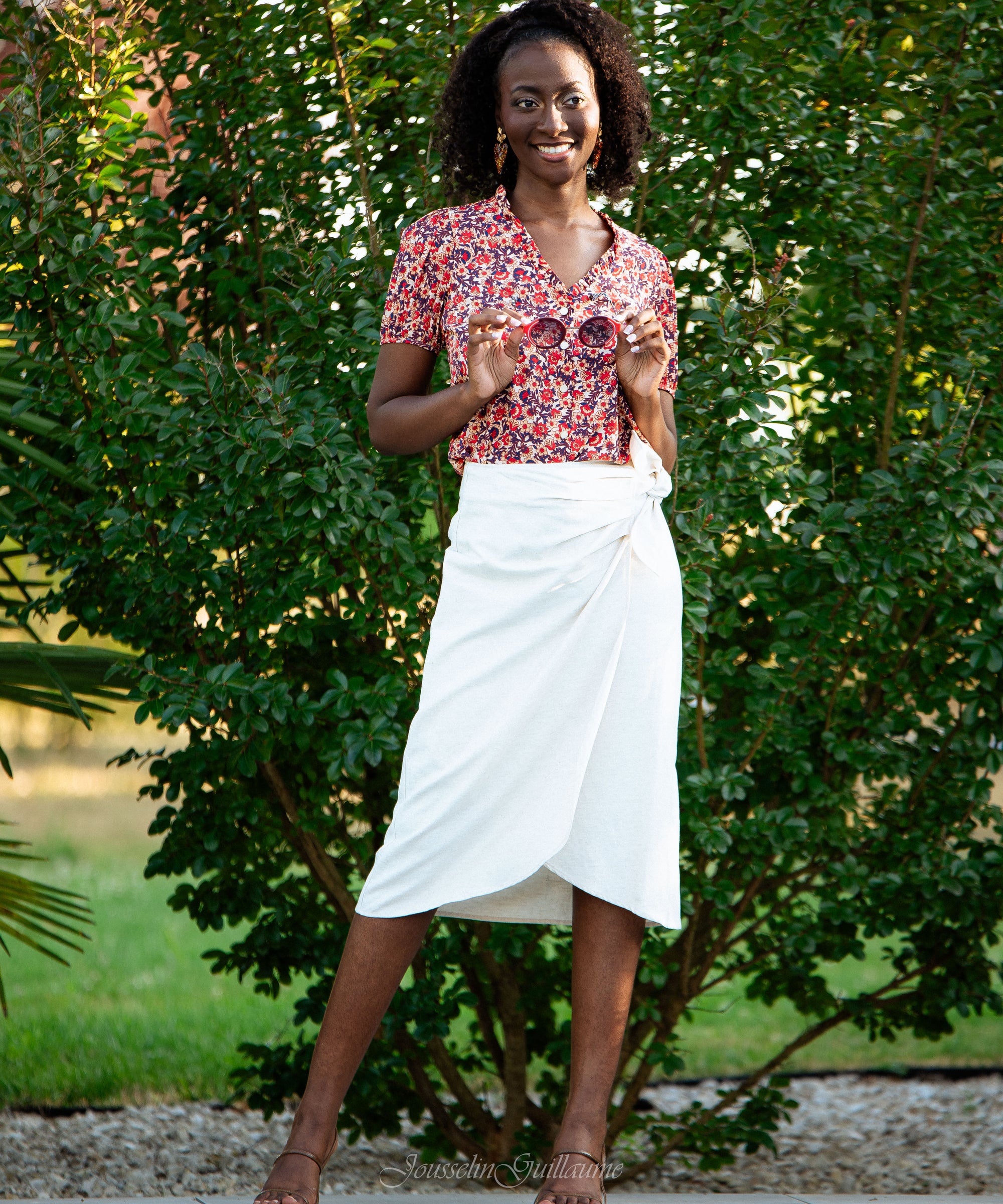 Wrap skirt - Natural - LOLA ESPELETA