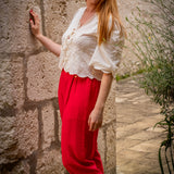 Pantalon Neale - Tomato - FABIENNE CHAPOT