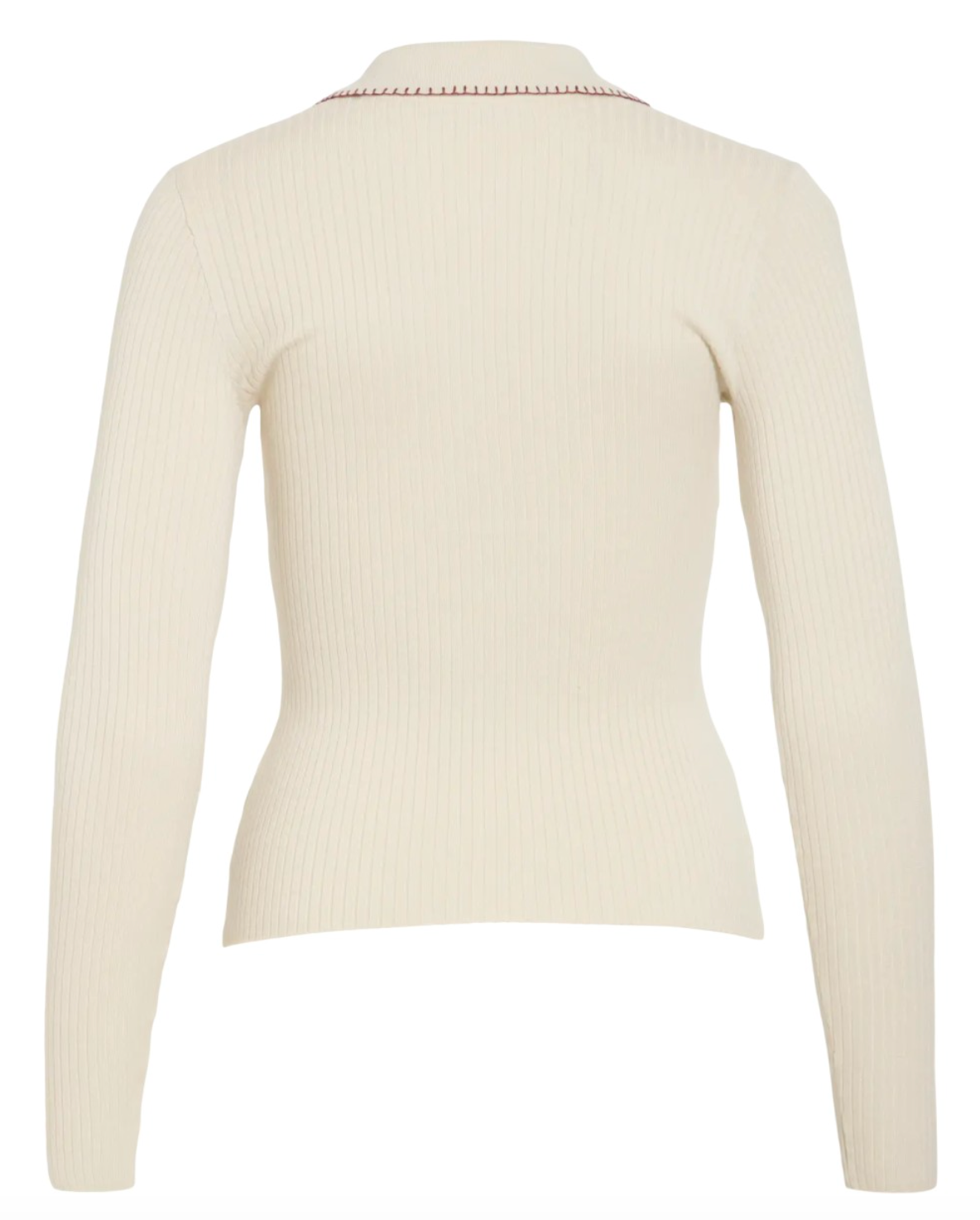 Polo en maille VISAPILY VILA Birch – vue produit de dos