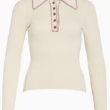 Polo en maille VISAPILY VILA Birch – vue produit de face