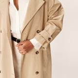 Trench long Proust - Beige - GRACE & MILA