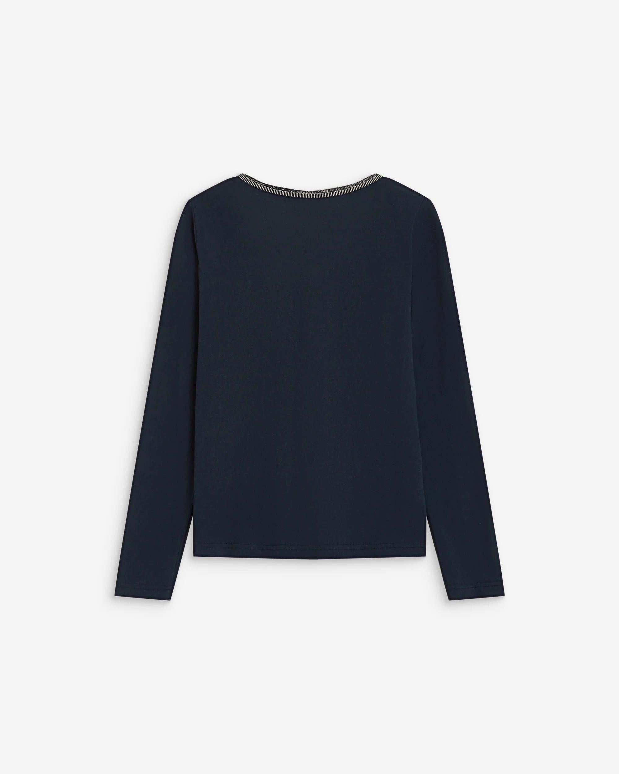 T-shirt manches longues ABRICOT GRACE & MILA marine – vue produit de dos