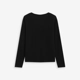 T-shirt ABRICOT GRACE & MILA noir – vue produit de dos
