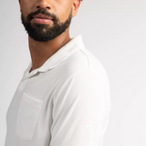 Polo homme uni Bahar - Blanc - Sun Valley homme