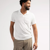 Polo homme uni Bahar - Blanc - Sun Valley homme
