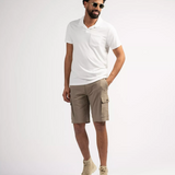Polo homme uni Bahar - Blanc - Sun Valley homme