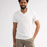 Polo homme uni Bahar - Blanc - Sun Valley homme