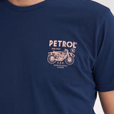 T-shirt à imprimé dorsal Bayfrontstone - Petrol Blue - PETROL INDUSTRIES HOMME