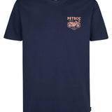 T-shirt à imprimé dorsal Bayfrontstone - Petrol Blue - PETROL INDUSTRIES HOMME