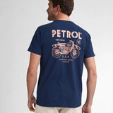 T-shirt à imprimé dorsal Bayfrontstone - Petrol Blue - PETROL INDUSTRIES HOMME