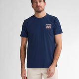 T-shirt à imprimé dorsal Bayfrontstone - Petrol Blue - PETROL INDUSTRIES HOMME
