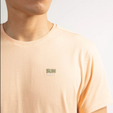 T-shirt homme uni Cliron - Pêche - Sun Valley homme