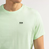 T-shirt homme uni Cliron - Vert d'eau - Sun Valley homme