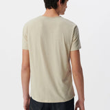 T-shirt l'essentiel coton bio col V - Lin - IKKS Men