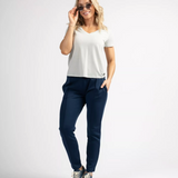 T-shirt effet pailleté femme Pageas - Ecru - Sun Valley femme