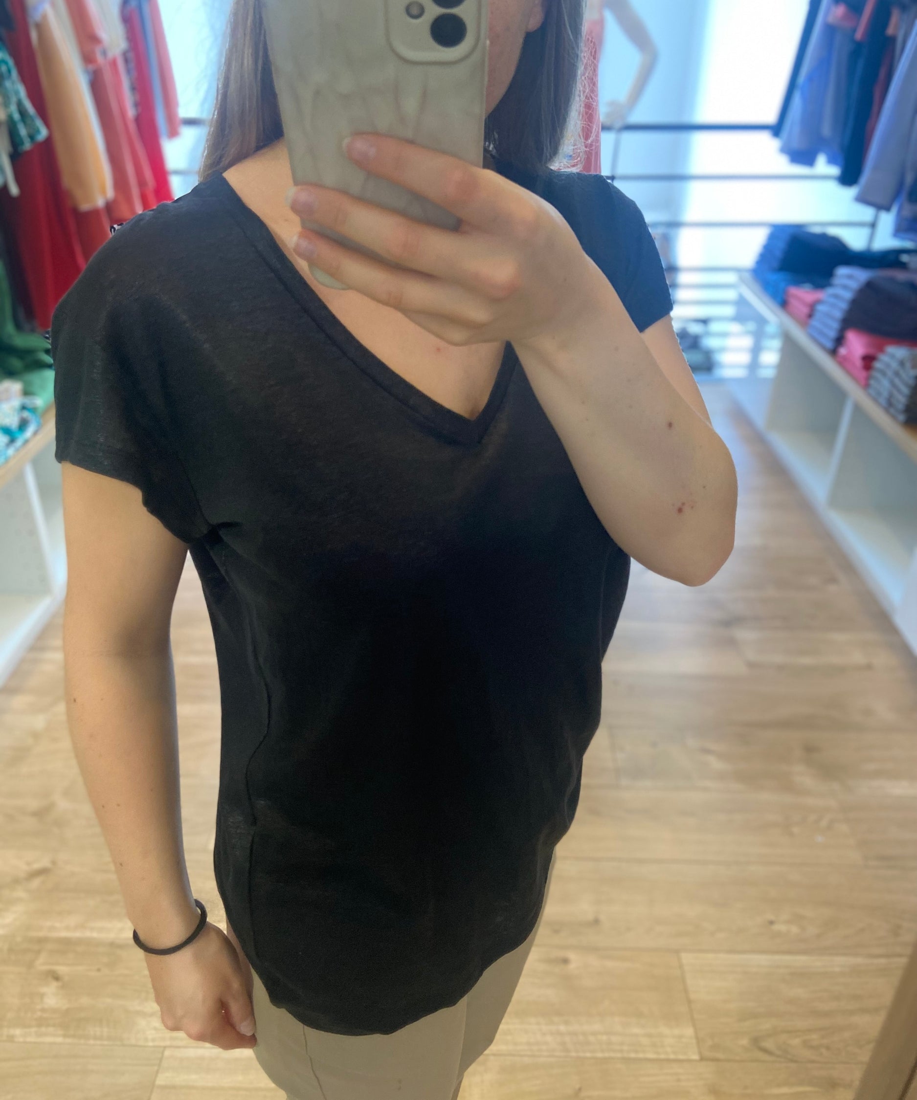 Top irisé - Noir - IKKS WOMEN
