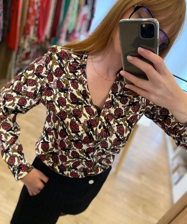 Blouse Liv - Very Berry - FABIENNE CHAPOT