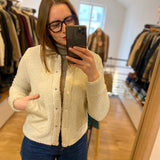 Veste boutonnée polaire sherpa Dreglie - Beige clair - SUN VALLEY FEMME