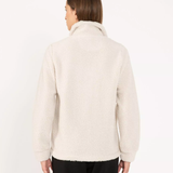 Veste boutonnée polaire sherpa Dreglie - Beige clair - SUN VALLEY FEMME