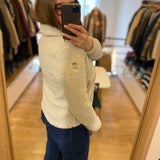 Veste boutonnée polaire sherpa Dreglie - Beige clair - SUN VALLEY FEMME