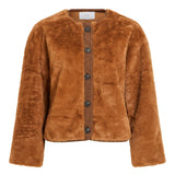 Veste effet fourrure VIAVO VILA Nuthatch – vue de face