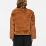Veste effet fourrure VIAVO VILA Nuthatch – portée de dos