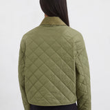 Veste canvas matelassée - Vert armée - MARC'O POLO FEMME