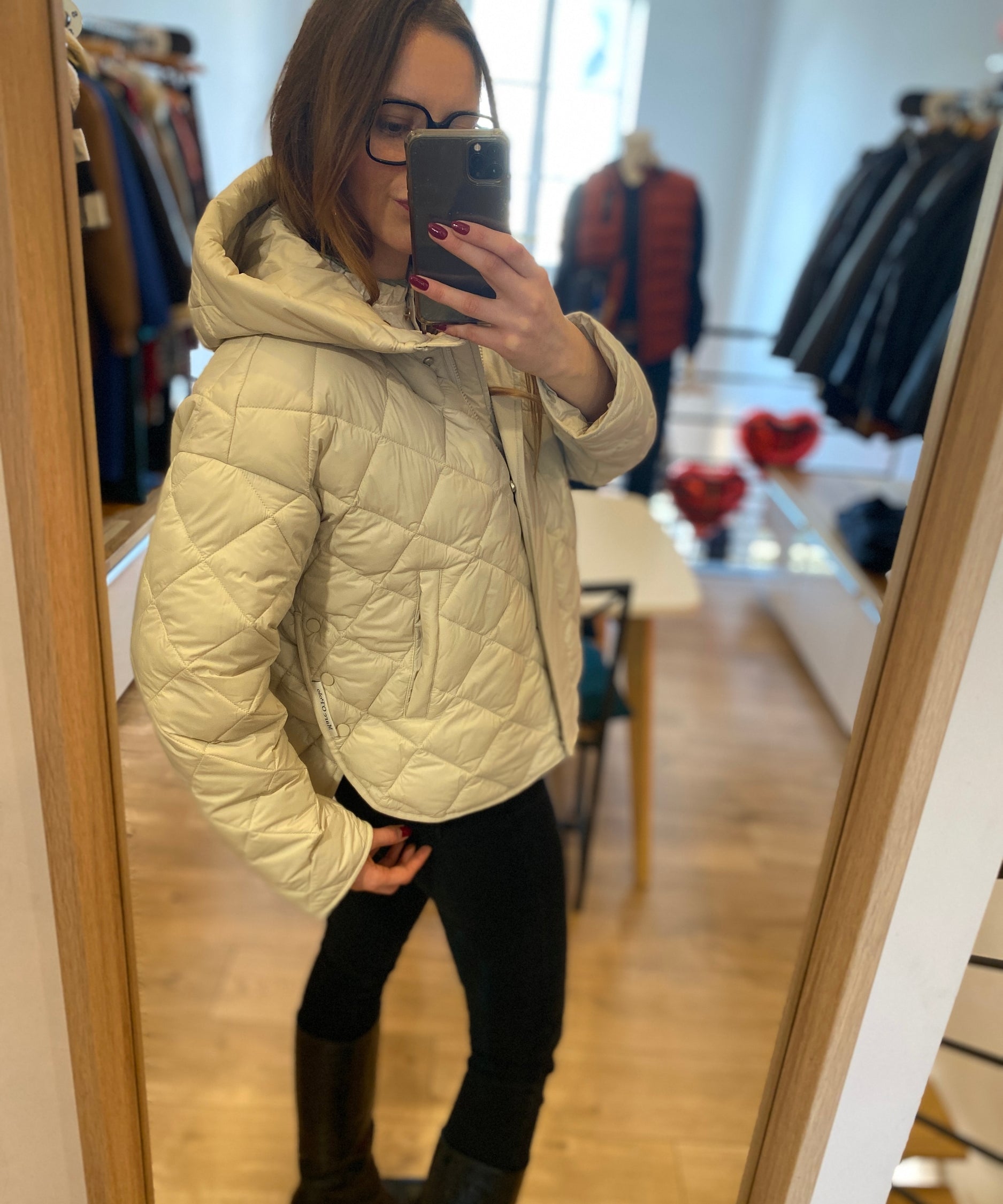 Veste cape bouffante - Crème - MARC'O POLO Femme