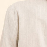 Veste de costume rayures tennis - Gris chiné - I.Code