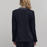 Veste de costume Jacquard - Noire - IKKS WOMEN