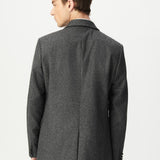 Veste de costume Tweed - Gris chiné foncé - IKKS MEN