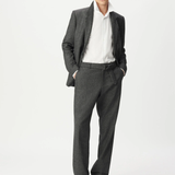 Veste de costume Tweed - Gris chiné foncé - IKKS MEN