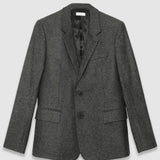 Veste de costume Tweed - Gris chiné foncé - IKKS MEN