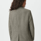 Veste de tailleur pied-de-poule - Beige - IKKS WOMEN