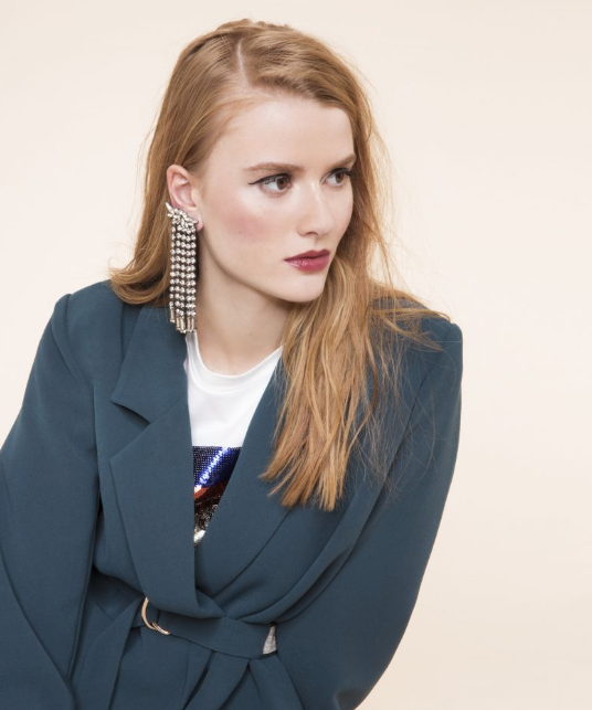 VESTE COUPE BLAZER DEVY VERT SUNCOO
