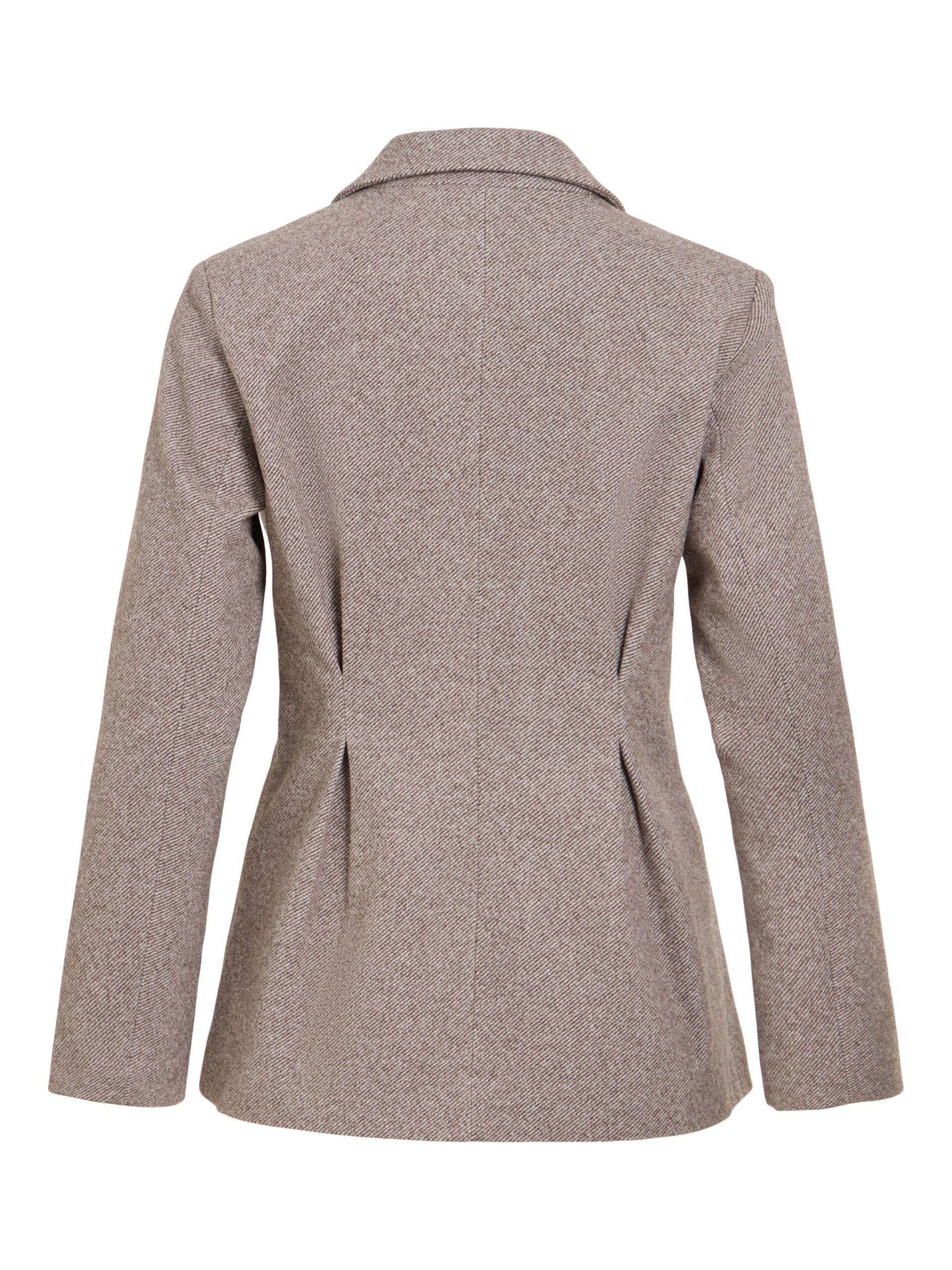 Veste blazer VISOLENE VILA Coffee Bean – vue produit de dos