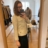 Veste en jersey tweed Yvrar - Beige clair - SUN VALLEY FEMME