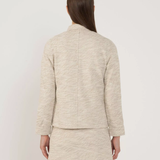 Veste en jersey tweed Yvrar - Beige clair - SUN VALLEY FEMME