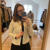 Veste en jersey tweed Yvrar - Beige clair - SUN VALLEY FEMME