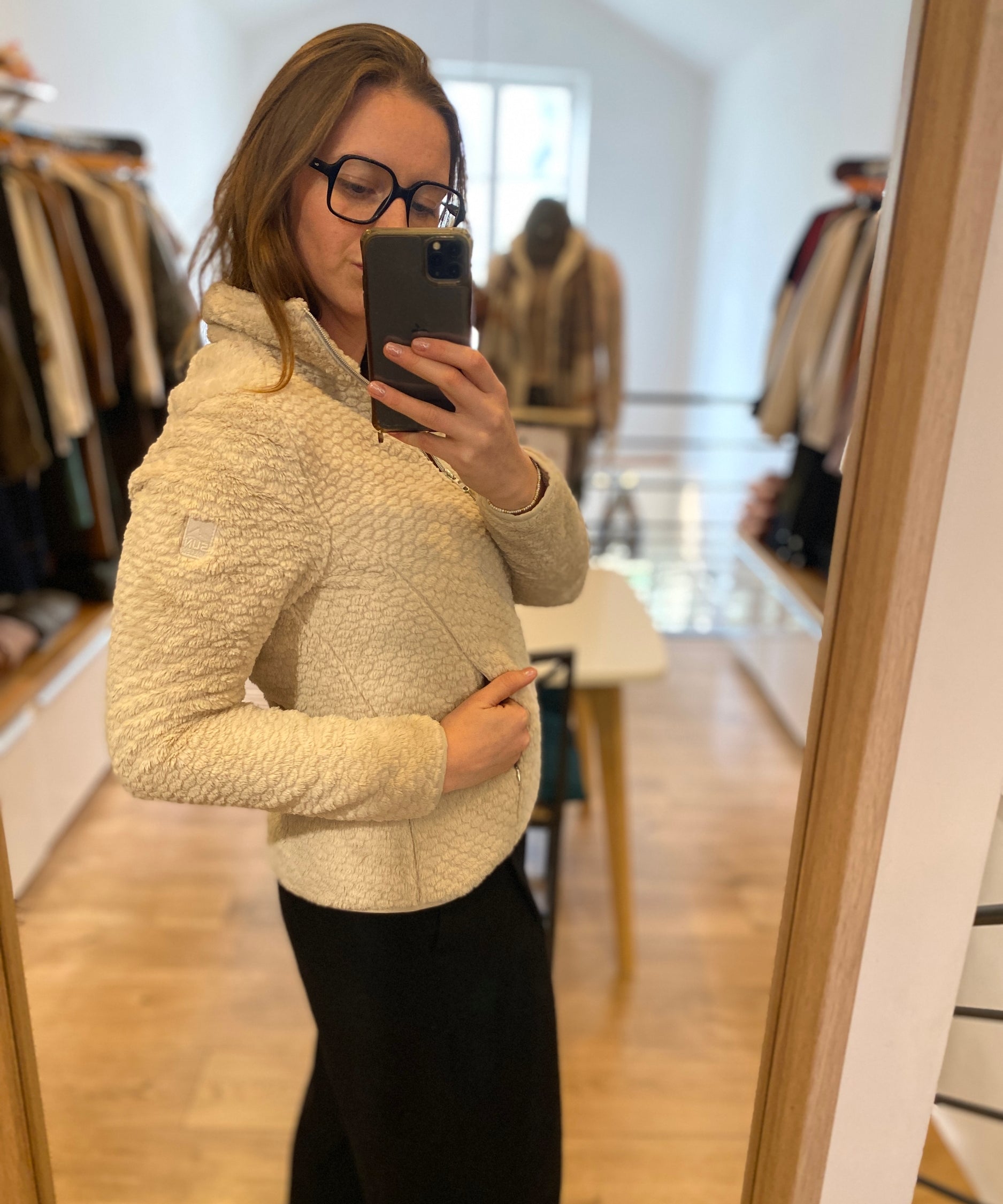 Veste en polaire Dabbs - Beige clair - SUN VALLEY FEMME