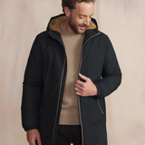 Veste longue Ulrykves - Noire - TBS HOMME