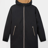 Veste longue Ulrykves - Noire - TBS HOMME