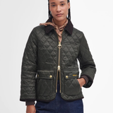 Veste matelassée courte ajustée Beadnell - Sauge - BARBOUR FEMME