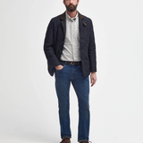 Veste matelassée homme col montant Lutz - Marine - BARBOUR HOMME