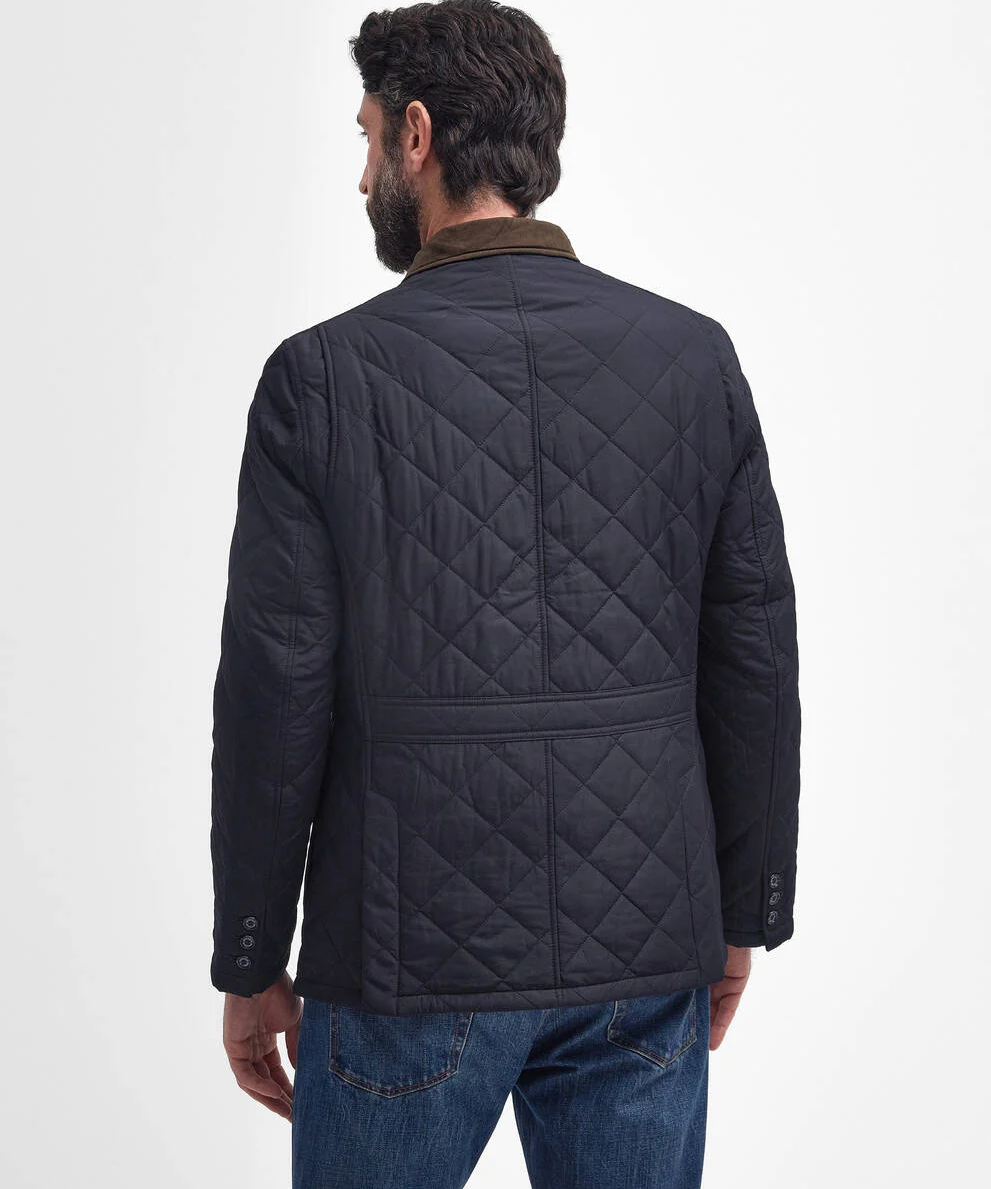 Veste matelassée homme col montant Lutz - Marine - BARBOUR HOMME