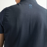 Veste sans manches bi-matire Lecamp - Marine foncé - Sun Valley homme
