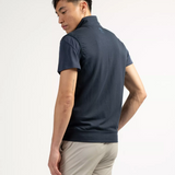 Veste sans manches bi-matire Lecamp - Marine foncé - Sun Valley homme