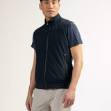 Veste sans manches bi-matire Lecamp - Marine foncé - Sun Valley homme