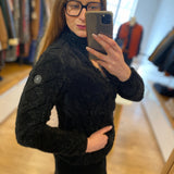 Veste sherpa zippée Dabern - Noir - Sun Valley femme